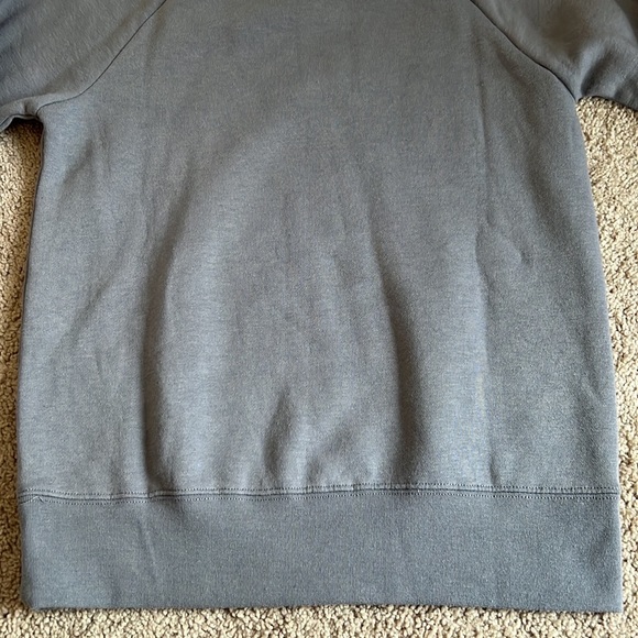 Jordan Jumpman Gray and Gold Basketball Net Graphic Sweatshirt Sz M 10 - 12 NWT - Picture 6 of 13